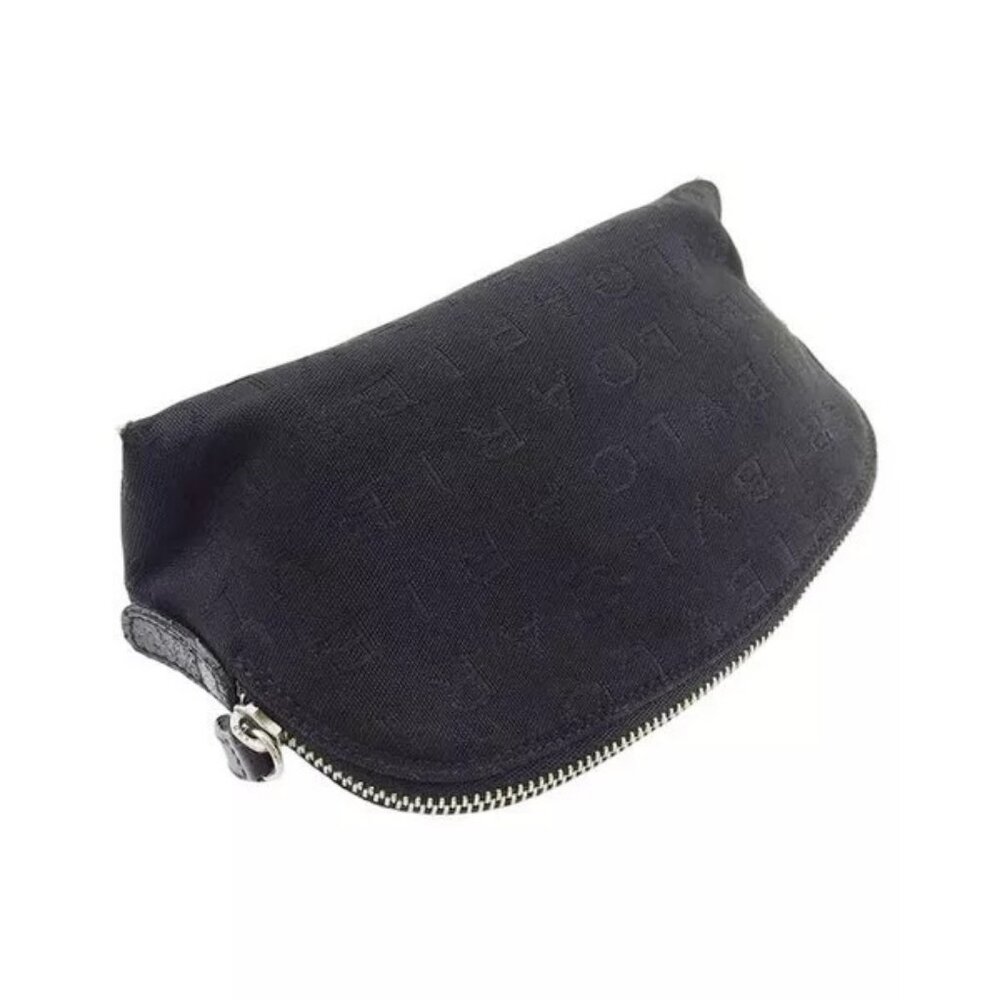 BVLGARI Pouch Logomania Canvas Authentic Used - Picture 4 of 9